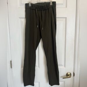 Dark green lulu lemon jogger/pant